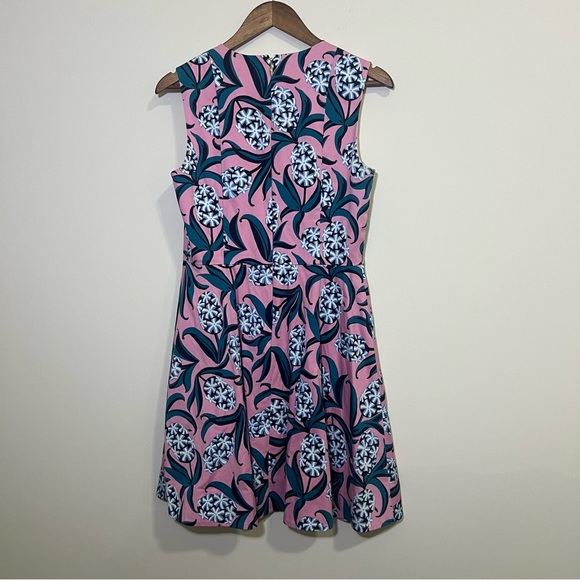 Draper James Floral Pink Sleeveless Dress - Picture 4 of 8